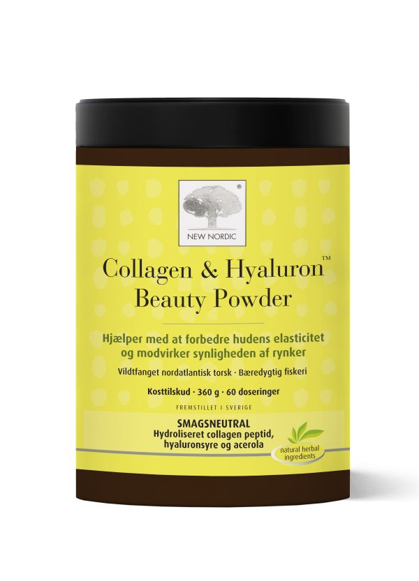 New Nordic Collagen & Hyaluron Beauty Powder 360g - 2 for 578,-