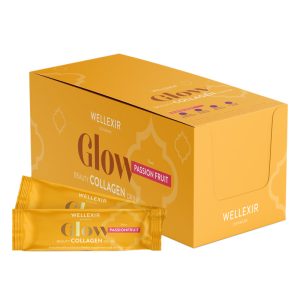 Wellexir Glow Beauty Collagen Drink Passion Fruit 6 g 50 stk.